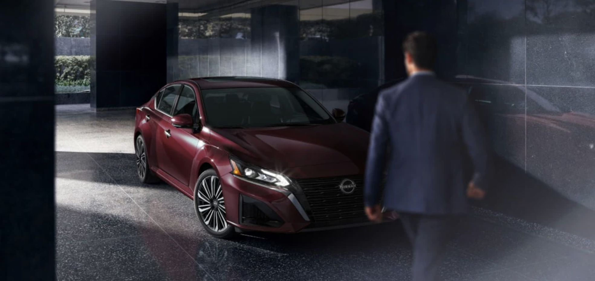 Used Nissan Altima Parked Near Newark, NJ