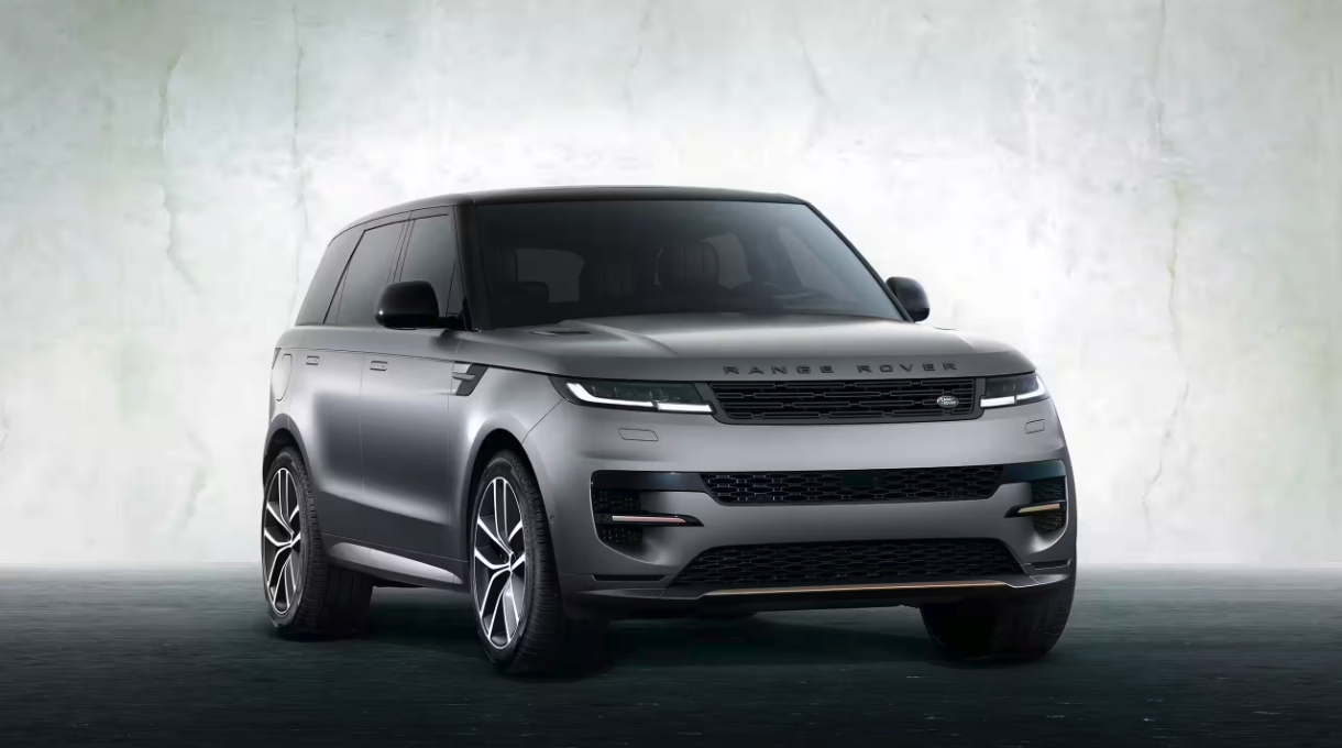 Front and side view of the 2024 Range Rover Sport Autobiography