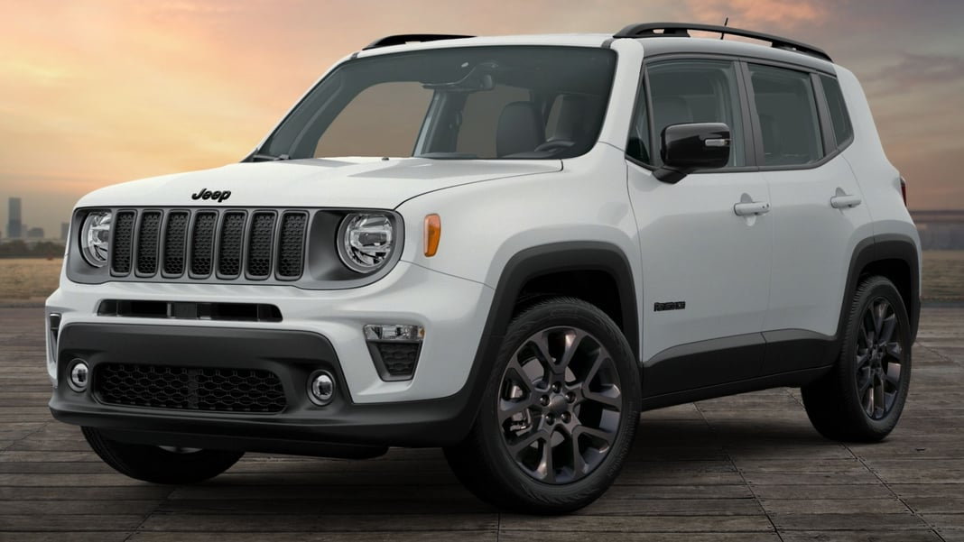 White Jeep Renegade
